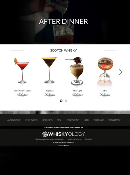 Campaign on the rocks – Developing the Whiskyology portal